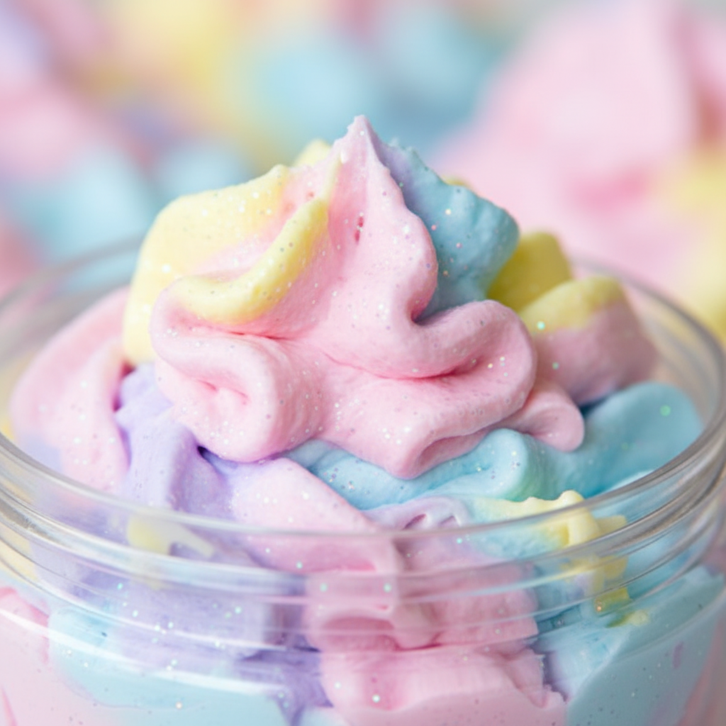 Unicorn Princess Whipped Soap - Texture