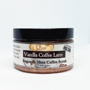 Vanilla Coffee Latte Sugar Scrub