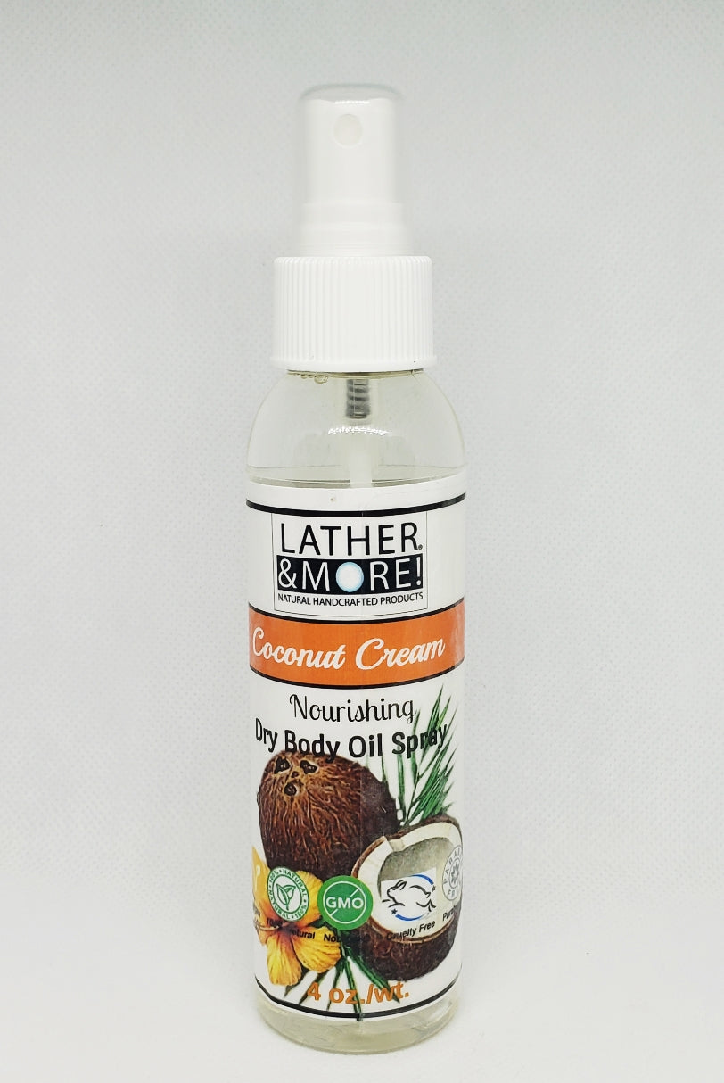 Coconut Cream Dry Body Oil
