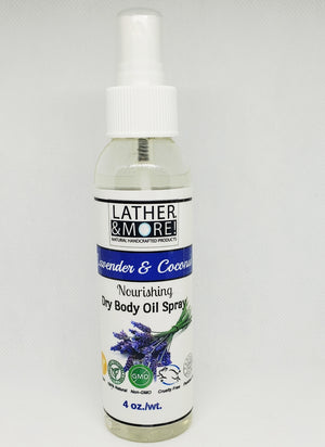 Lavender and Coconut Dry Body Oil