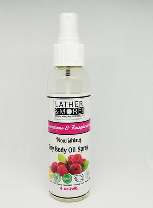 Champagne and Raspberries Dry Body Oil