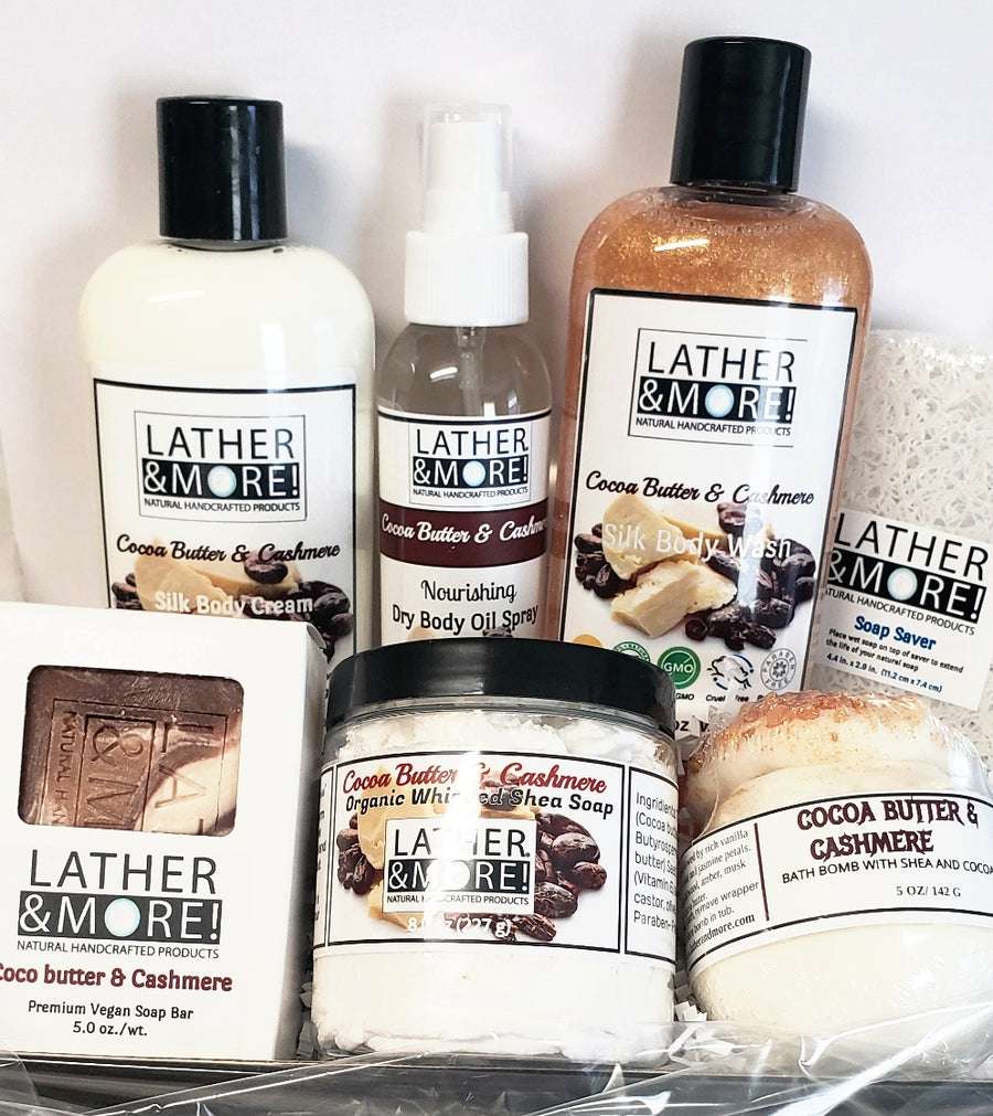 Cocoa Butter and Cashmere Ultimate Gift Basket