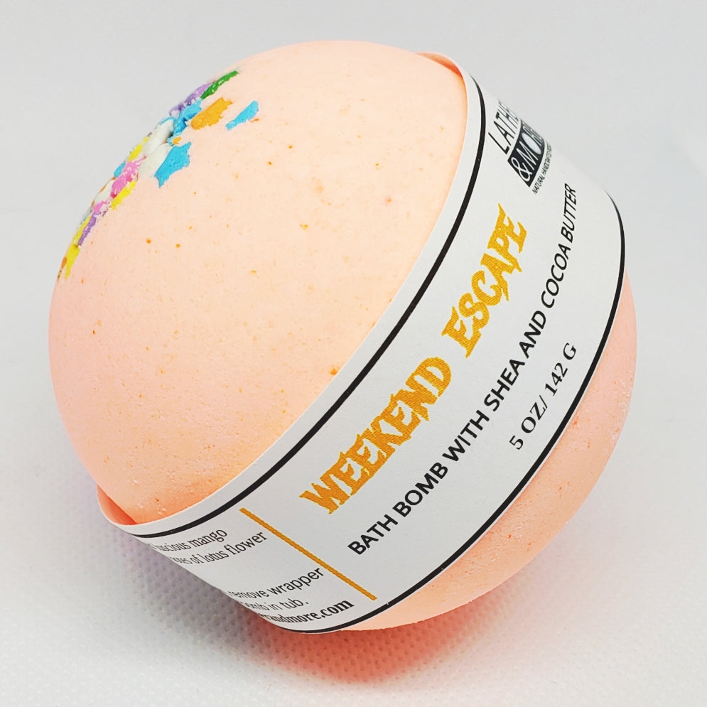 Bola de baño de escape de fin de semana