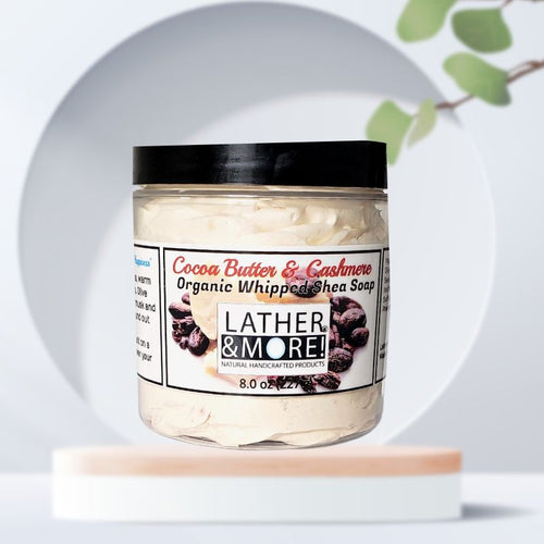 Cocoa Butter and Cashmere Shave Soap