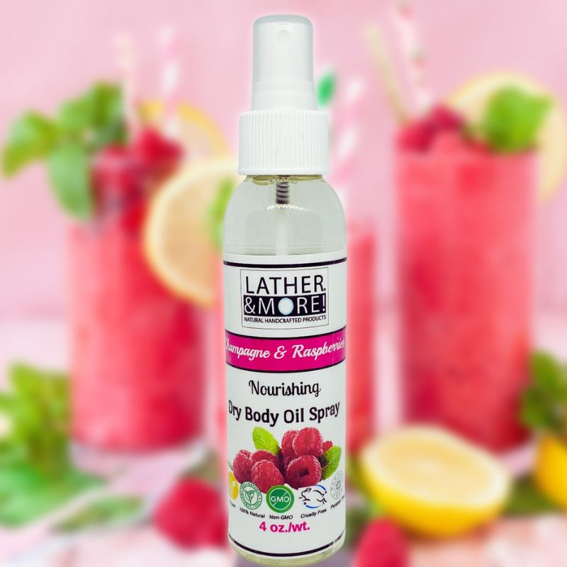 Champagne and Raspberries Dry Body Oil