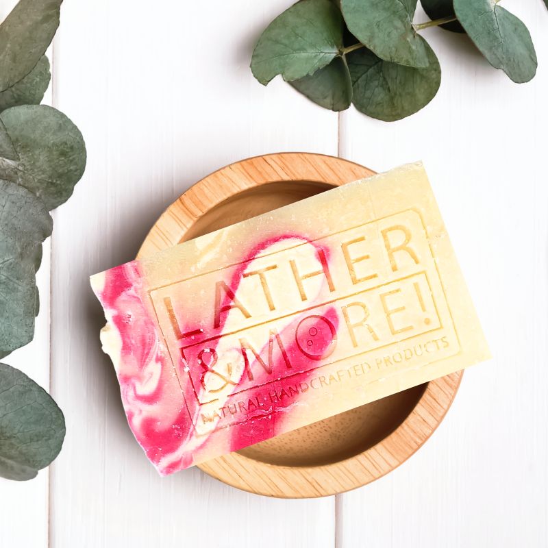 Champagne and Raspberries Soap