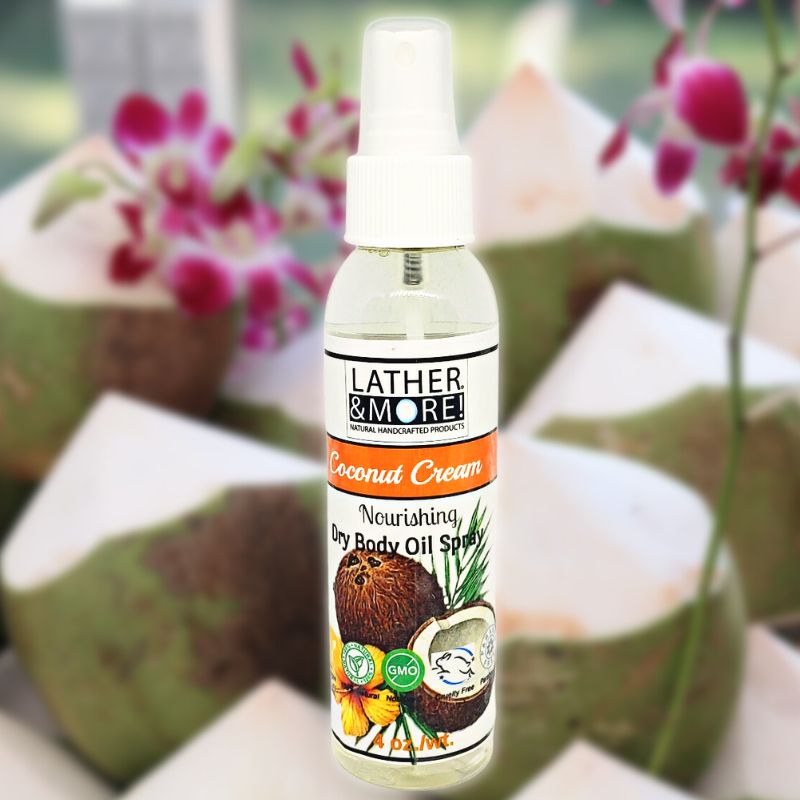 Coconut Cream Dry Body Oil