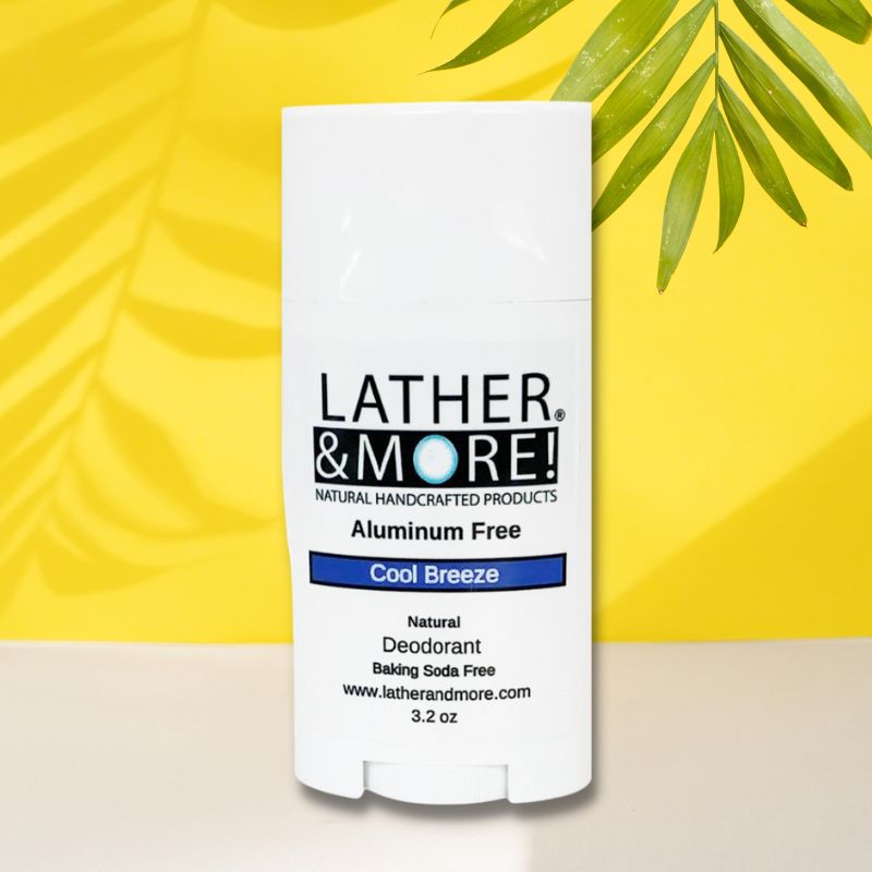 Cool Breeze Men Natural Deodorant - Lather and More!