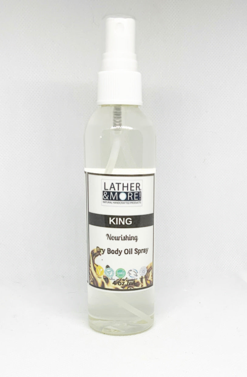 King Dry Body Oil 4 oz.