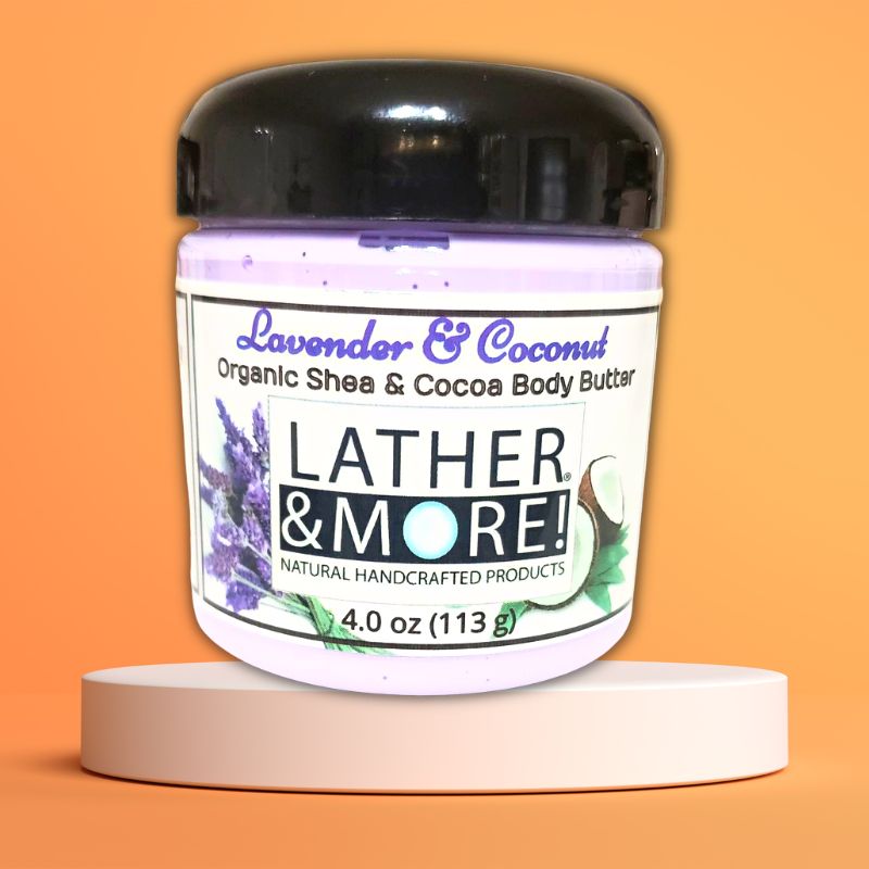 Lavender and Coconut Body Butter 4 oz.