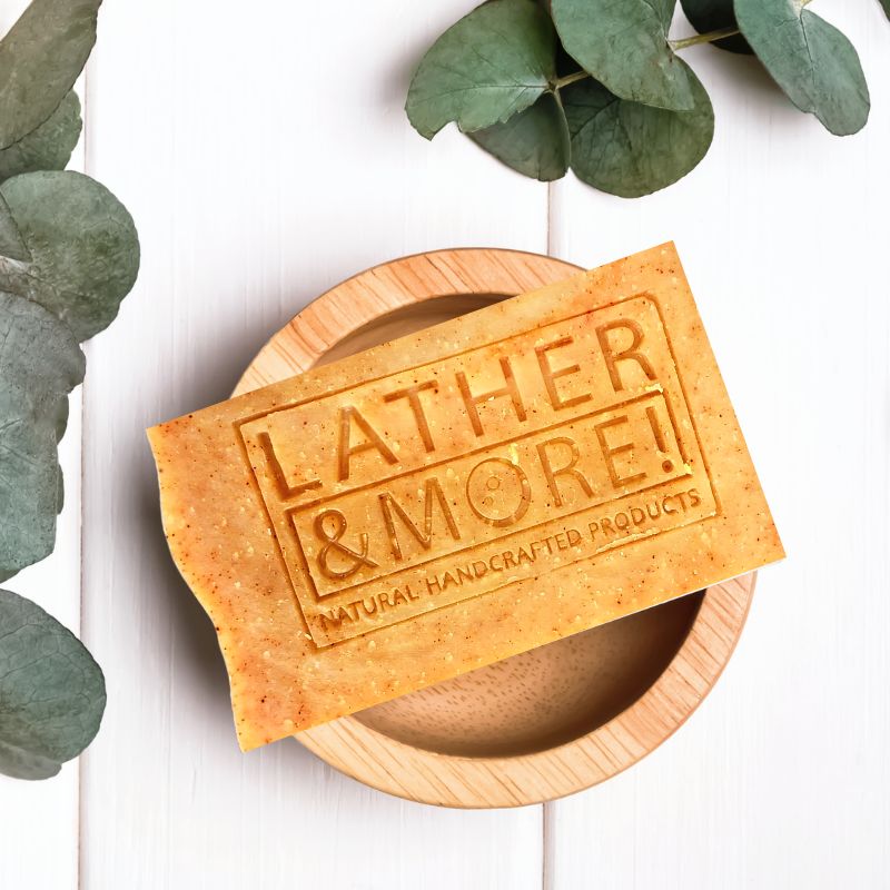Tea Tree and Turmeric Soap - rotated 180°